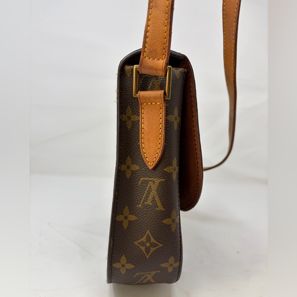 Louis Vuitton Saint Cloud GM Monogram Crossbody Bag Vintage 1989 Authentic LV - Picture 9 of 16